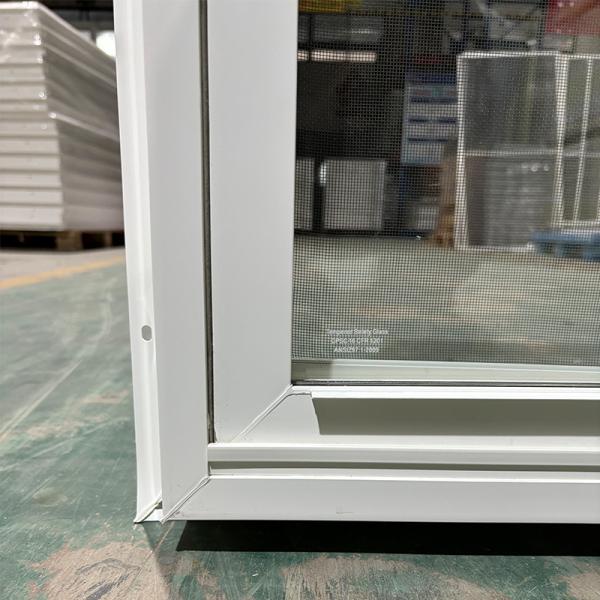 Factory Windows Vertical Sliding Window Hardware Upvc Single Hung Design