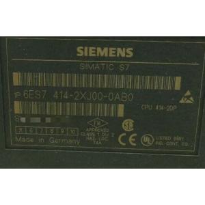 Buy cheap SIEMENS 6ES7414-2XJ00-0AB0 SIMATIC S7-400, CPU 414-2 DP CENTRAL PROCESSING UNIT WITH: MULTI-POINT MPI INTERFACE INTEGR. product