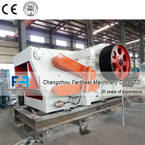 Changzhou Farthest 108M3/H Drum Chipping Machine For Technological Wood Chips