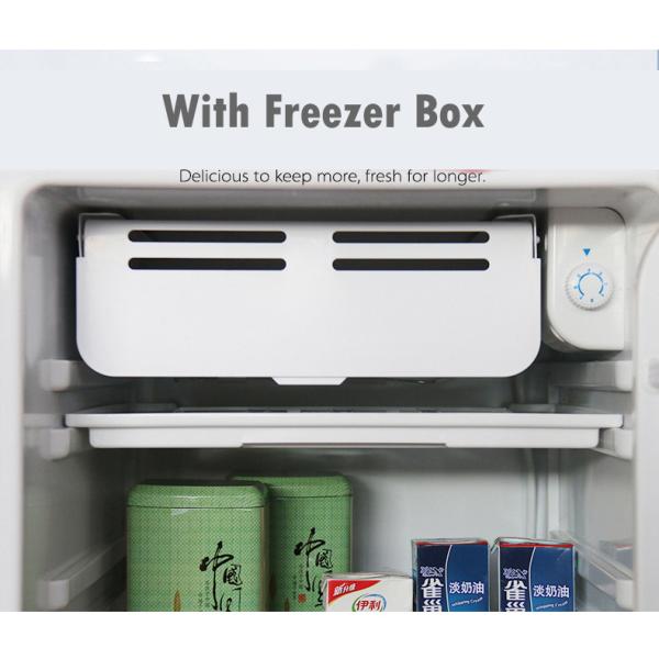 Electric Red Nostalgia Electrics Retro Refrigerator Low Consumption