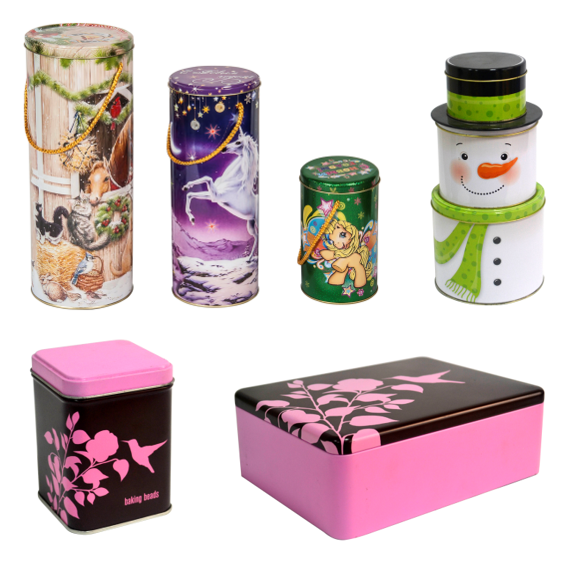 DADI Custom Metal Tin Can Manufacturer Empty Metal Candy Boxes