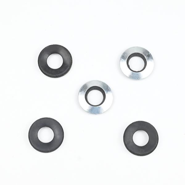 Antirust Aluminum Neoprene Backed Bonded Sealing Black Epdm Washers Composite Waterproof Gasket