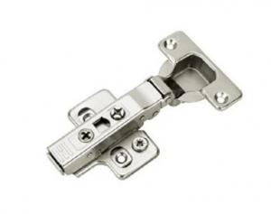 China Hydraulic Kitchen Cabinet Door Hinges Self Closing Full Overlay 105 Degree Clip On on sale
