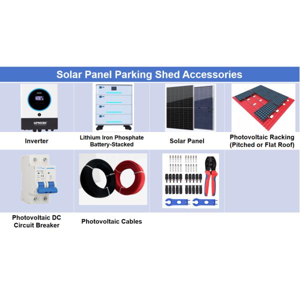 Solar Panel Parking Lot SP-1 Electric Vehicle Charging Parking Lot Multi Scenario Use