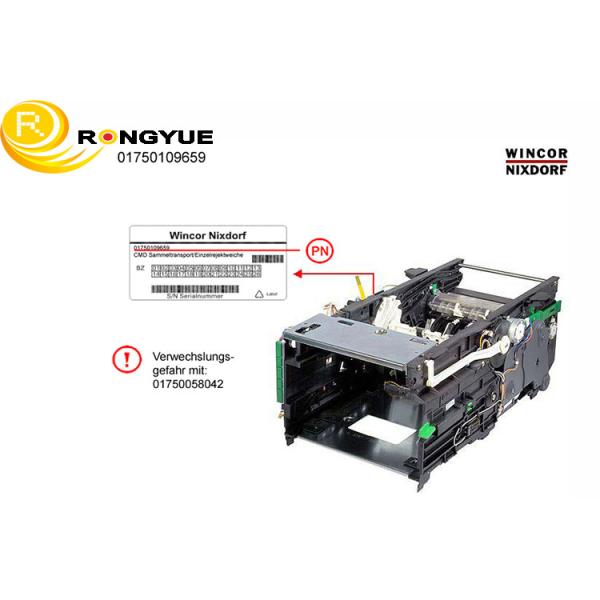 ATM Machine Wincor XE CMD Stacker Module With Single Reject 1750058042 1750109658