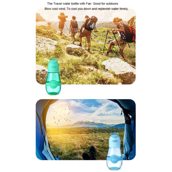 Portable travel eco friendly plastic water bottle welcome oem cutomized drinking bottle 400ml