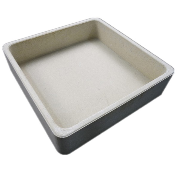 Sintered Lithium Battery Materials Mullite Sagger Box With Custom Cutting Service