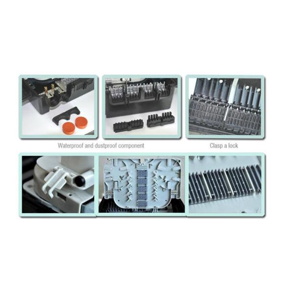 Low Return Loss Fiber Optic Distribution Box FTTH Outdoor Waterproof Terminal Box