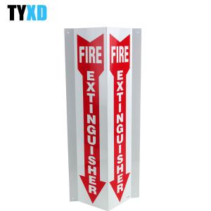 Buy cheap 3 Way Fire Extinguisher Sign Steel / Aluminium/ Plastic / Paper Type Available product