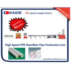 China 3 layer high speed PPR Pipe Extruder Machine SPEED 30m/min on sale