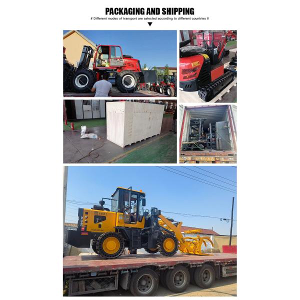 Double Cylinder Compact Skid Steer Dingo Stand On Attachments With Track