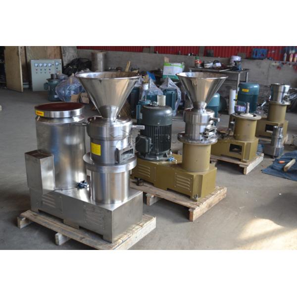 Commerical Nut Grinder Machine / Stainless Steel Colloid Mill 80 Kg/H Capacity