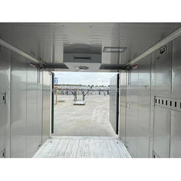 20ft DNV 2.7-1 Standard Dual Temperature Offshore Reefer Container Frozen Fresh 2 Rooms Main Circuit 3 Phase Competitive