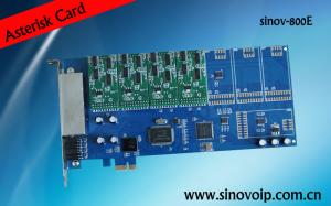 Buy cheap 8 port fxo fxo asterisk analog pci express card product