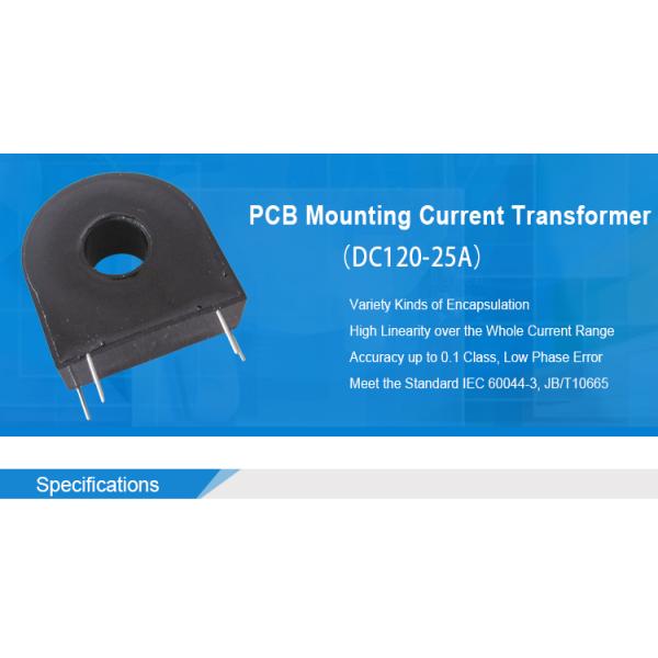 AC Motor Circuit Current Transformer for Energy Meter PCB Type Micro CT