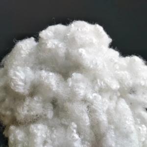 Buy cheap High-Crimp Polyester Staple Fiber for Fabric in White/Black/Grey/Colorful product