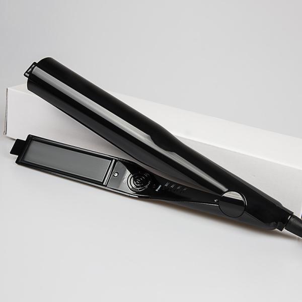 Twisted 2 In 1 Hair Straightener And Curler Lcd Display Fast PTC Heating