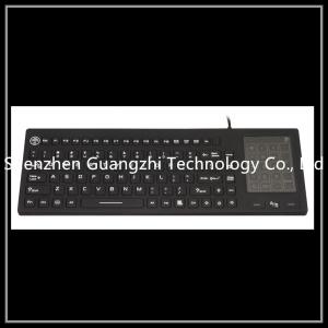 Buy cheap Custom Printing Silicone Rubber Keyboard , Waterproof Usb Keyboard Ce Approvals product