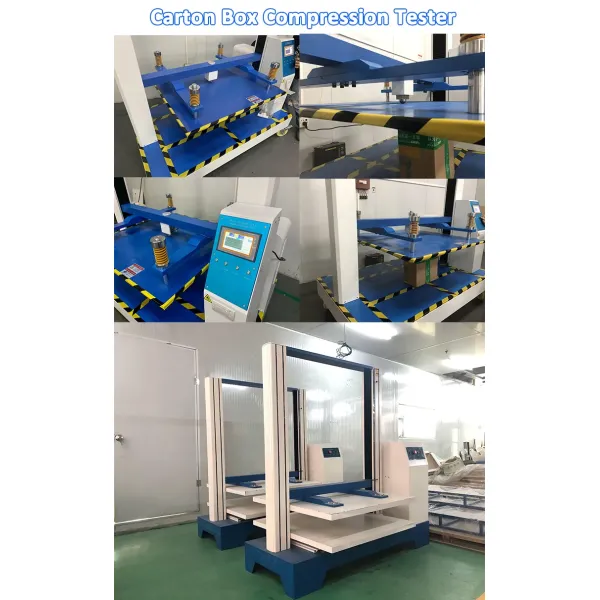 UP-6035 ISO 12048-2001 Packaging Compression Tester Machine for Transport Cardboard Boxes