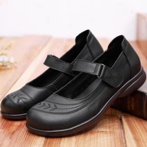 Buy cheap Antislip Girls School Shoes Uniform Shoes First-Layer Real Leather 2023 Customization product