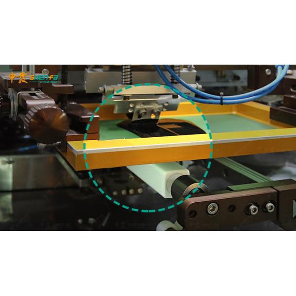 Auto Servo Control Square Plastic Bottle Screen Printing Machine
