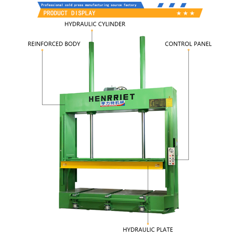 Customizable H-Frame Dual-Cylinder Hydraulic Press Cold Press with Roller Conveyor