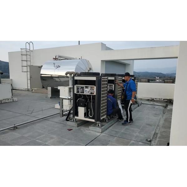 32KW Custom Heat Pump High Efficiency Low Noise Air Source Heat Pump with Vortex Compressor