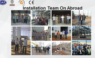 Galvanizd Color Sheet Steel Structural Prefabricated House