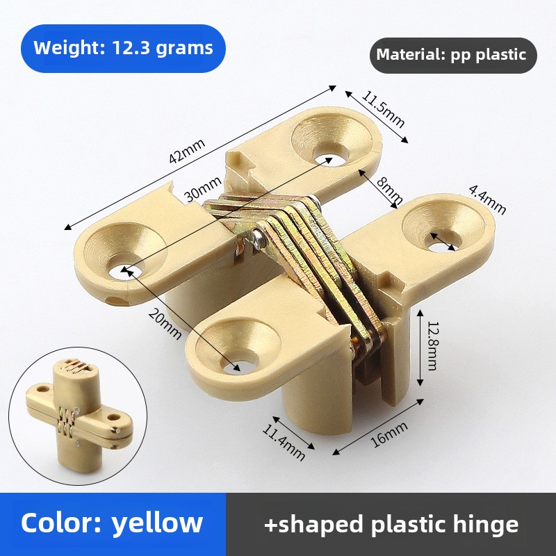 Factory Direct Concealed Aluminium Hidden Door Hinge 180 Automatic Closing Three-Dimensional Adjustable Soft Close 4-Hole Door