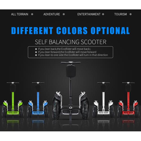 Fat Tire Electric Off Road Scooter Personal Transportation Vehicle With App Function