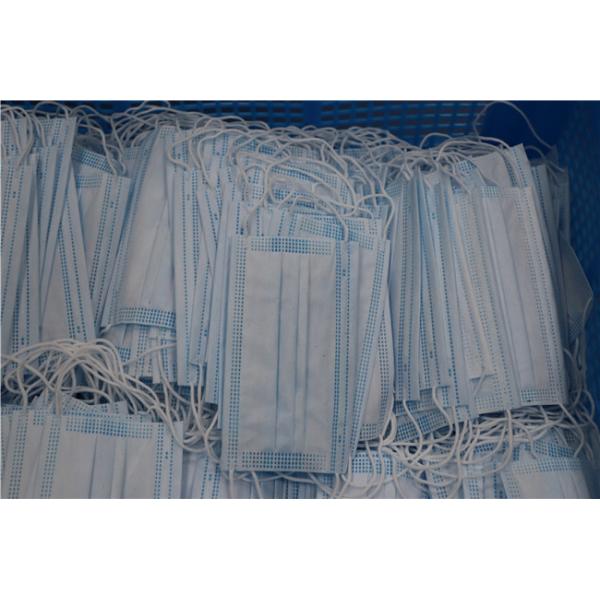 White Disposable Protective hydrating face mask Supplies 3 ply FDA CE certificate