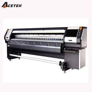 China 240sqm/H Used Konica Solvent Printer , 3.2m Solvent Wide Format Printers on sale