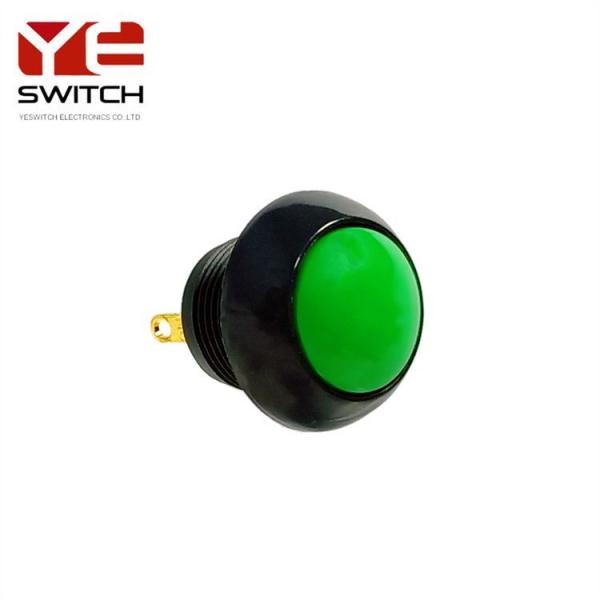 28VDC 5A ABS Automotive Push Button Switch 12mm IP67