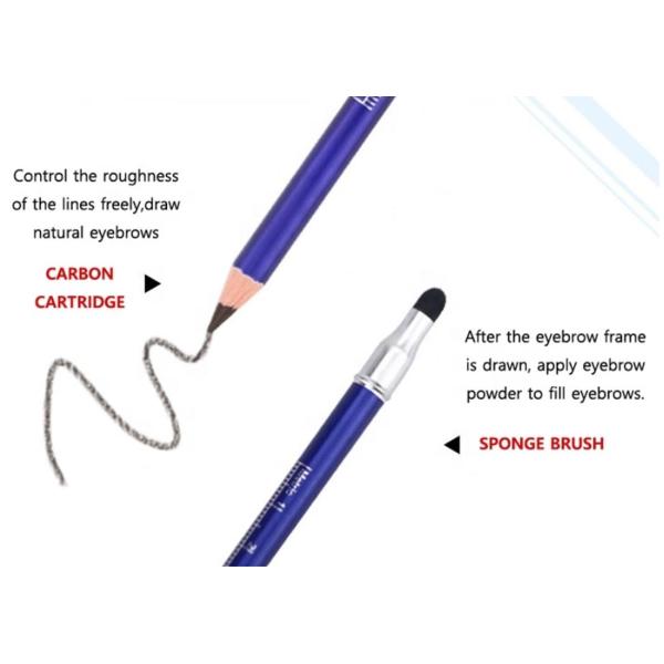 Waterproof Eyebrow Pencil Permanet Makeup Tattoo Accessories For Eyebrow Shap Design 3 color