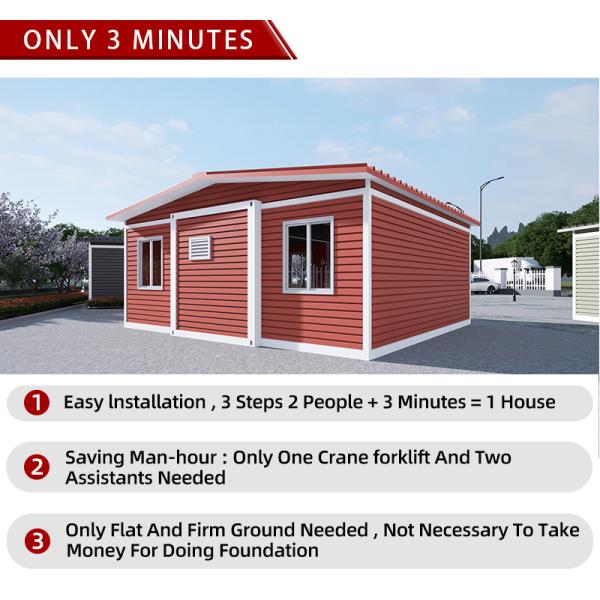 Good Customized Color Prefabricated Mobile Expandable Prefab House from Big for Your