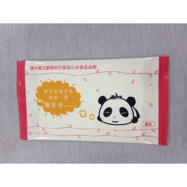 single wet tissue