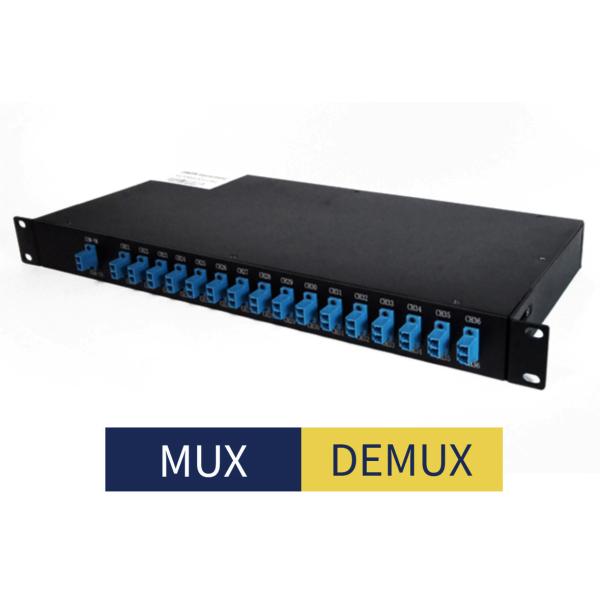 LC UPC Wavelength Division Multiplexer DWDM ABS Modular 100G 50GHz