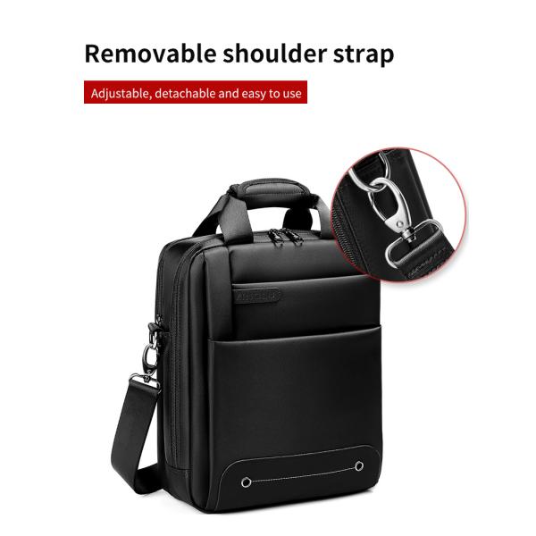 A4 Document Men'S Business Briefcase Bag Scratch Resistant 27cm Length