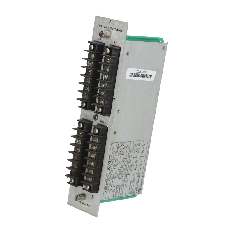 Bently Nevada 82927-01 XDCR I/O Record Terminal PLC Relay Card Compact Size, Plug-and-Play, and Industrial-Grade Durability