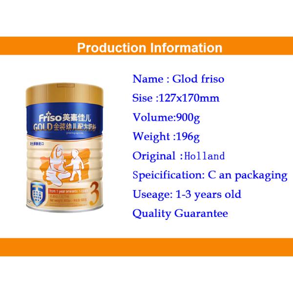 Milk Powder Tin Can for Nestle Nido Milk Powder with Plastic Folding Spoon