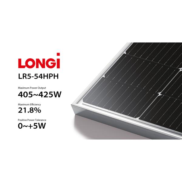 High Efficiency Longi Solar Module Half Cell Single Crystalline Silicon Solar Cell For Rooftop