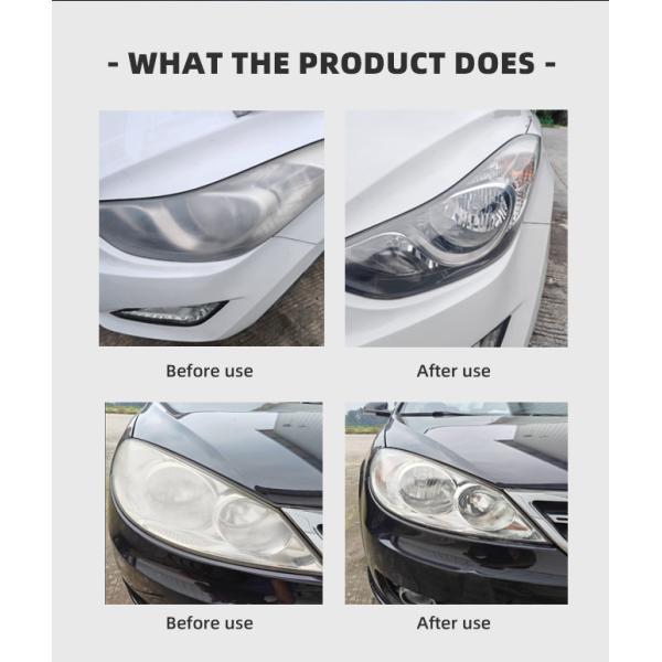 220ml Car Headlight Repair Spray Professional Removes Yellowing Surface Scratche And Oxidation