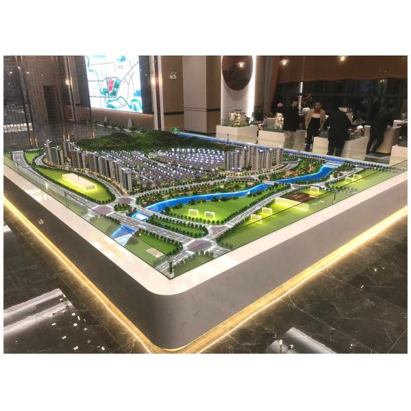 Residential Commercial 1:100 Scale Buildings Architectural Model Display Customized