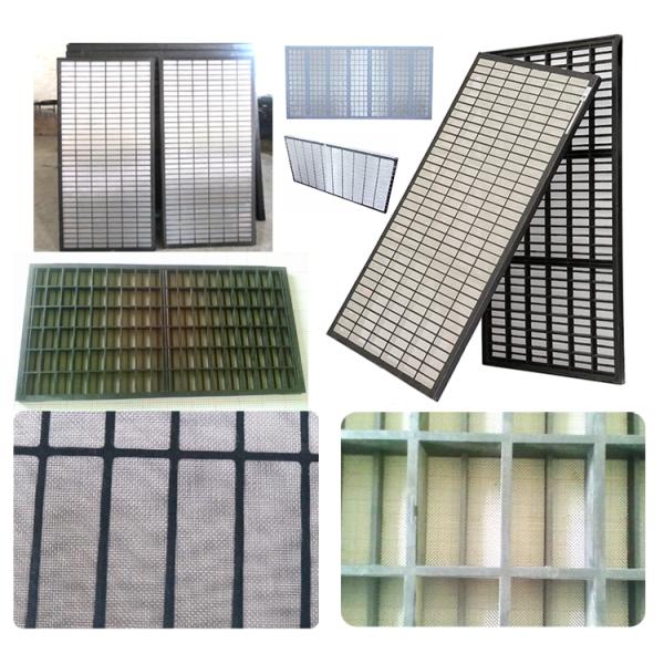 API Oil Vibrating Screen Sieving Mesh Shale Shaker Screen For Oilfield Solid Control