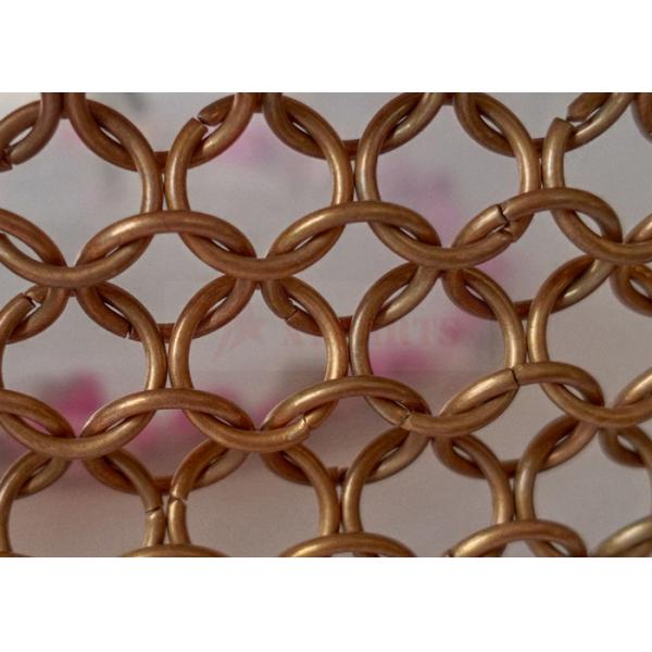 10mm Chainmail Stainless Steel Curtains For Office Room Divider