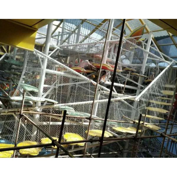 316 Rope Net Fence 50*50mm Opening Stainless Steel Cable Mesh