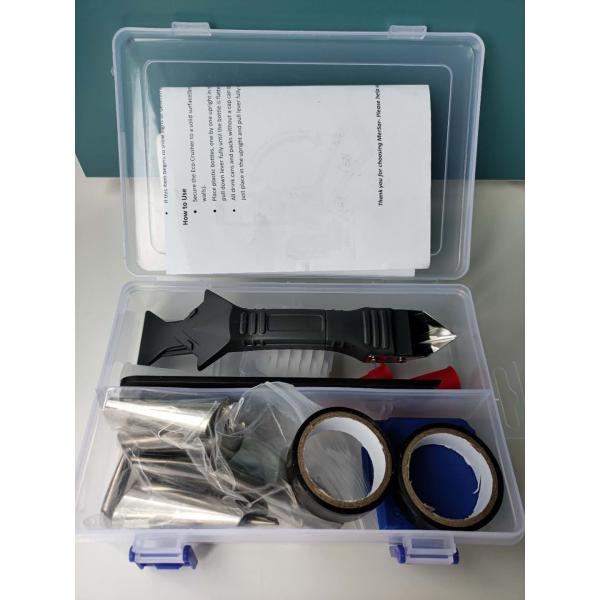 K-047 3 Pieces Caulk Tool Kit Sealant Silicone Finishing Tools Caulking Tools for Silicone Sealant Grout Finishing Sealing