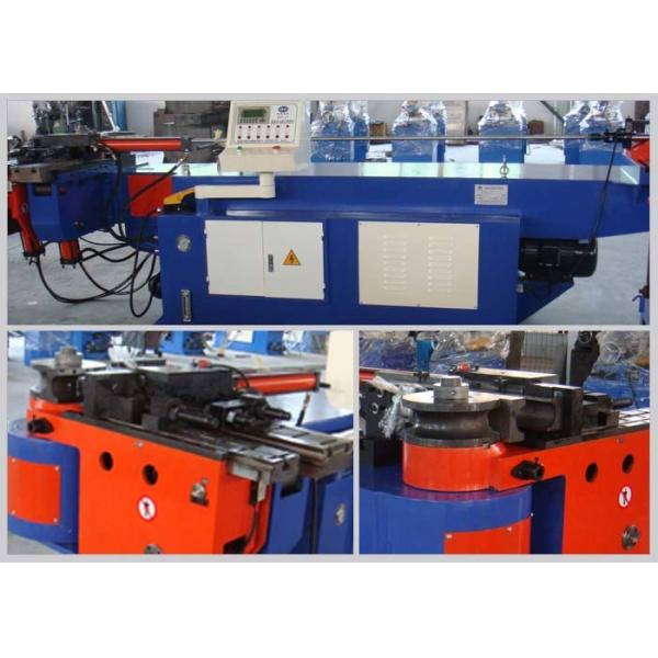 Muffler Exhaust Pipe Bender , Cnc Pipe Bending Machine With Cooling Circulation System