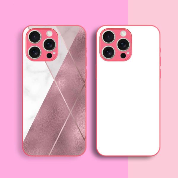 Fashion Style Colored Sublimation Coating TPU Silicone Rubber Phone Case For IPhone