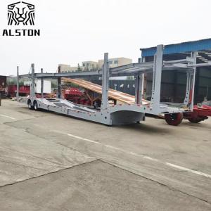 Buy cheap 2 Axles 8 Units Car Hauler Trailer With European Style product